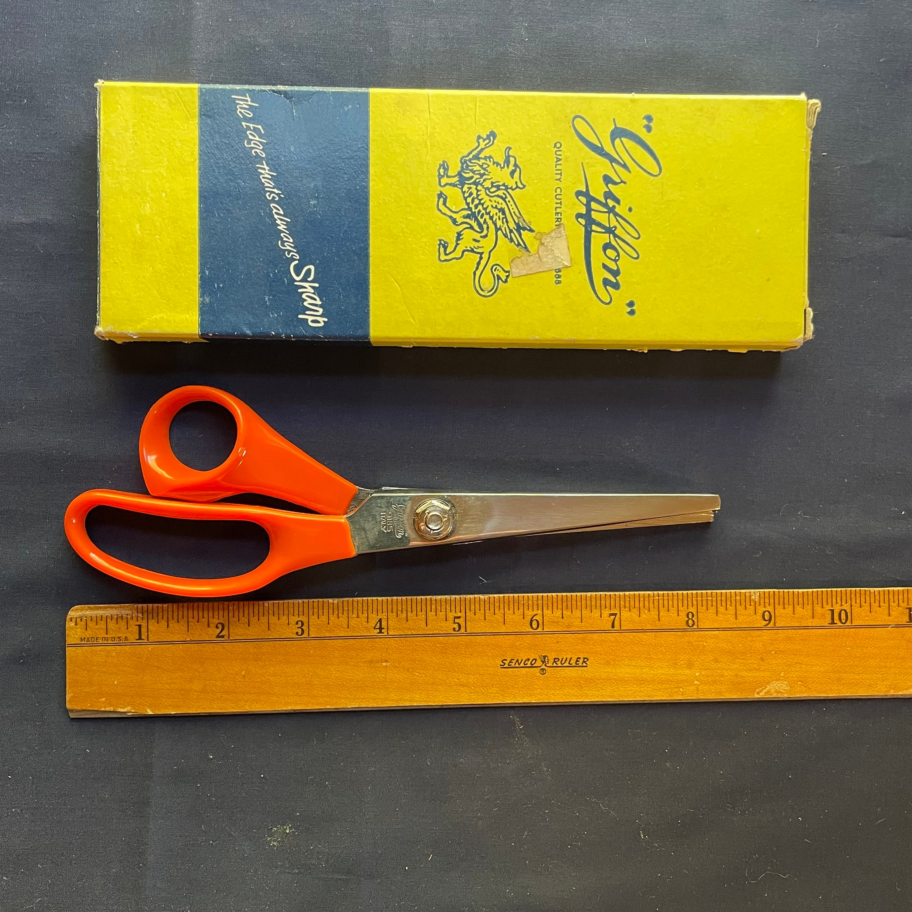 Vintage Griffon Germany Chromo Magnetic Model 9138 Scissors 8 Size 