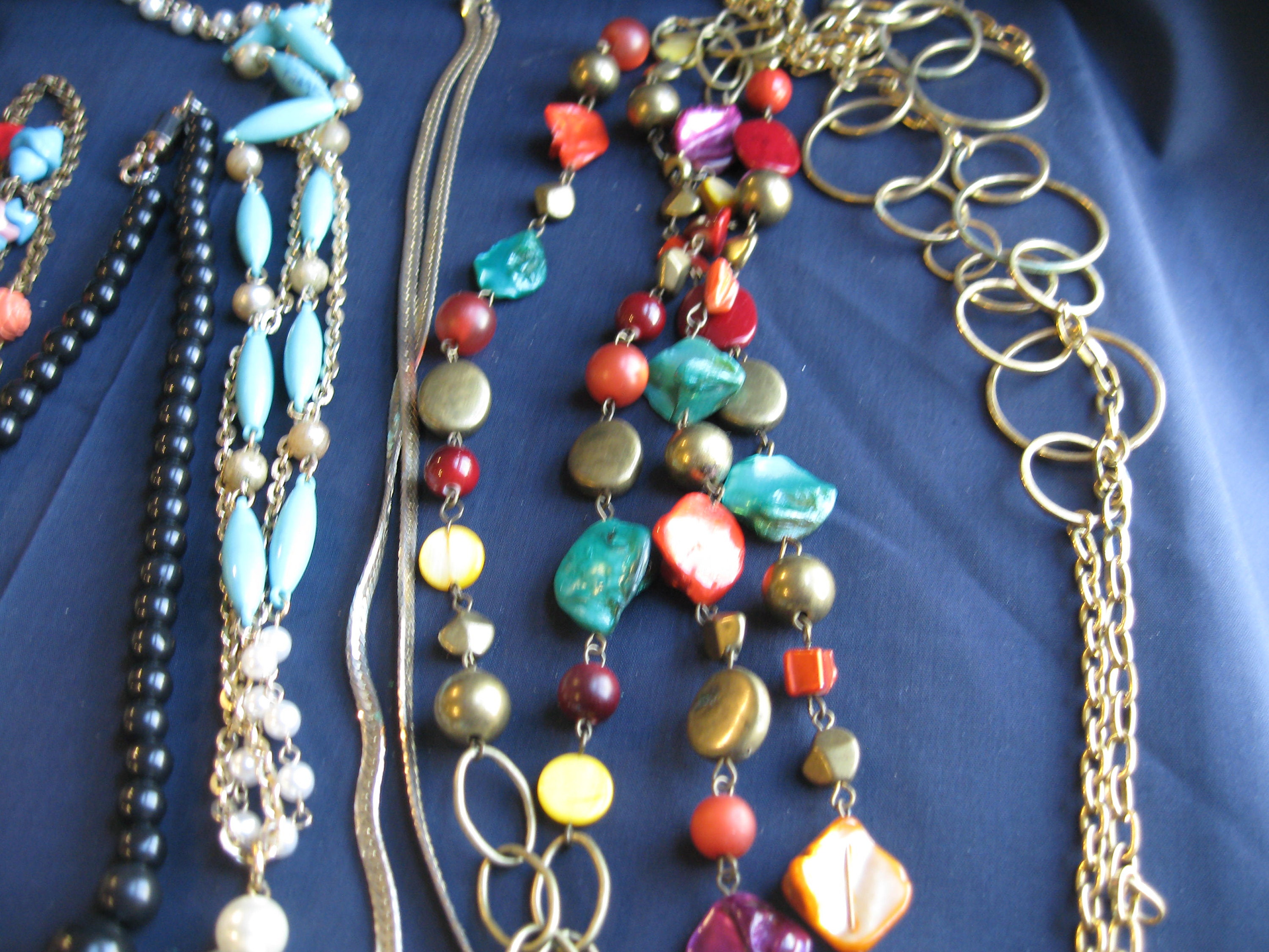 Pound Destash Lot Wearable Jewelry Necklace Lot Multi Lot Etsy