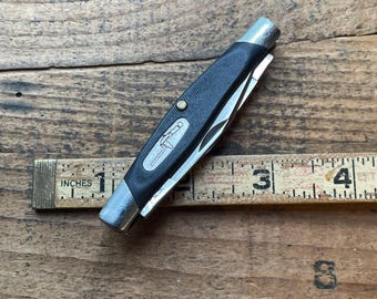 Vintage Buck USA 1989 Model 303 medium stockman 3 blade pocket knife