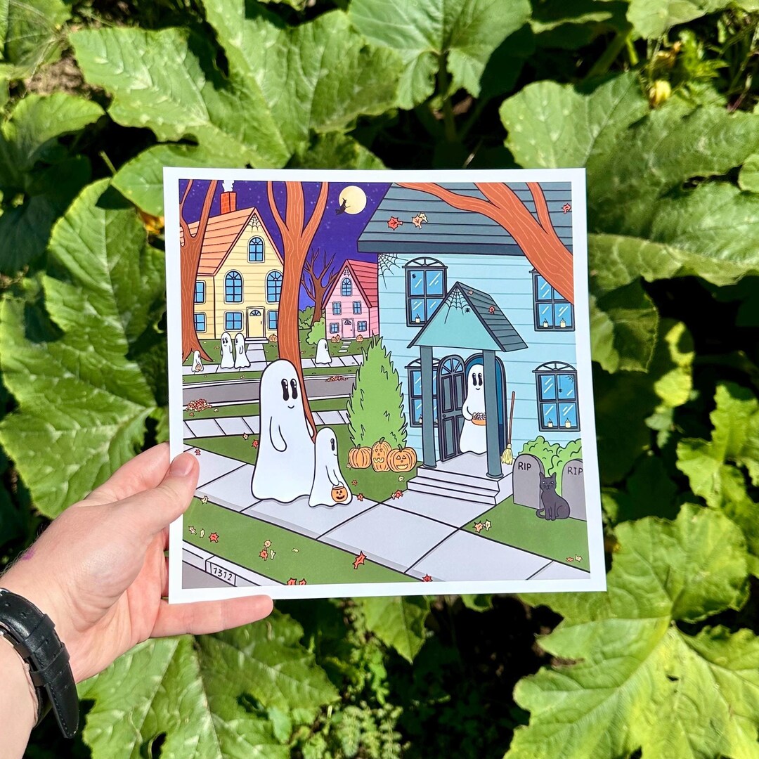 Boo’s Night Out Prints - Etsy