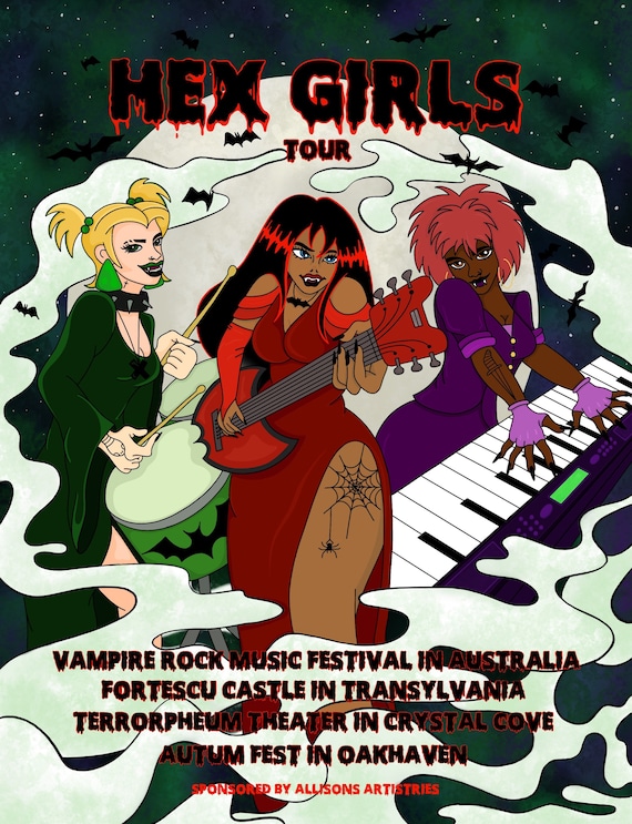 Hex Girls Tour Poster Print - Etsy