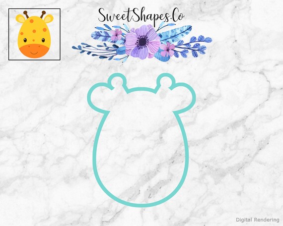 Emporte Pieces Decoupoirs Tete De Girafe Cookie Cutter Maison