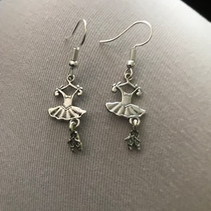 Ballerina costume earrings