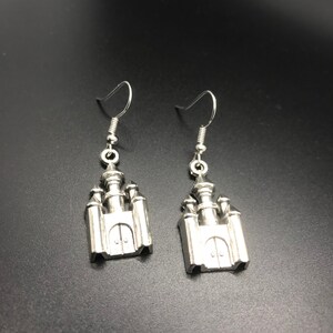 Castle charms earring image 1