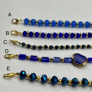 NEW** Blue and gold medical replacement band