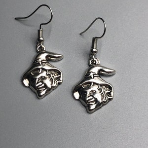Witch Head Earrings