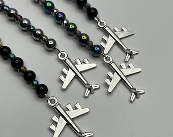 Tirador de cremallera con forma de avión elegante