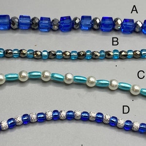 Blue medical replacement bands