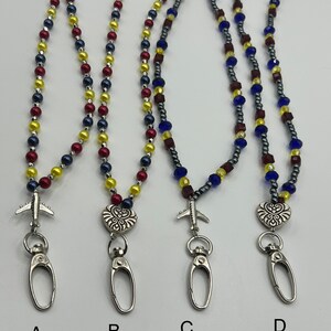 Southwest inspired beaded lanyards