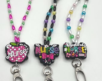 Nurse Themed Lanyard