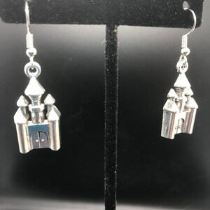 Castle charms earring image 2
