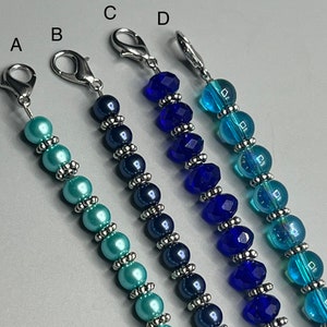 NEW** Blue and silver medical replacement band