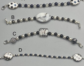 Svartvita medicinska ID-armband