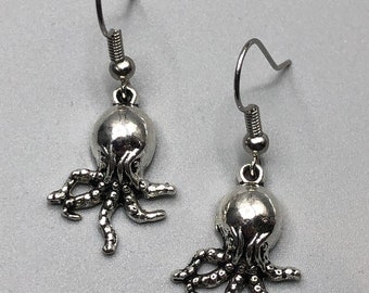 Octopus earrings