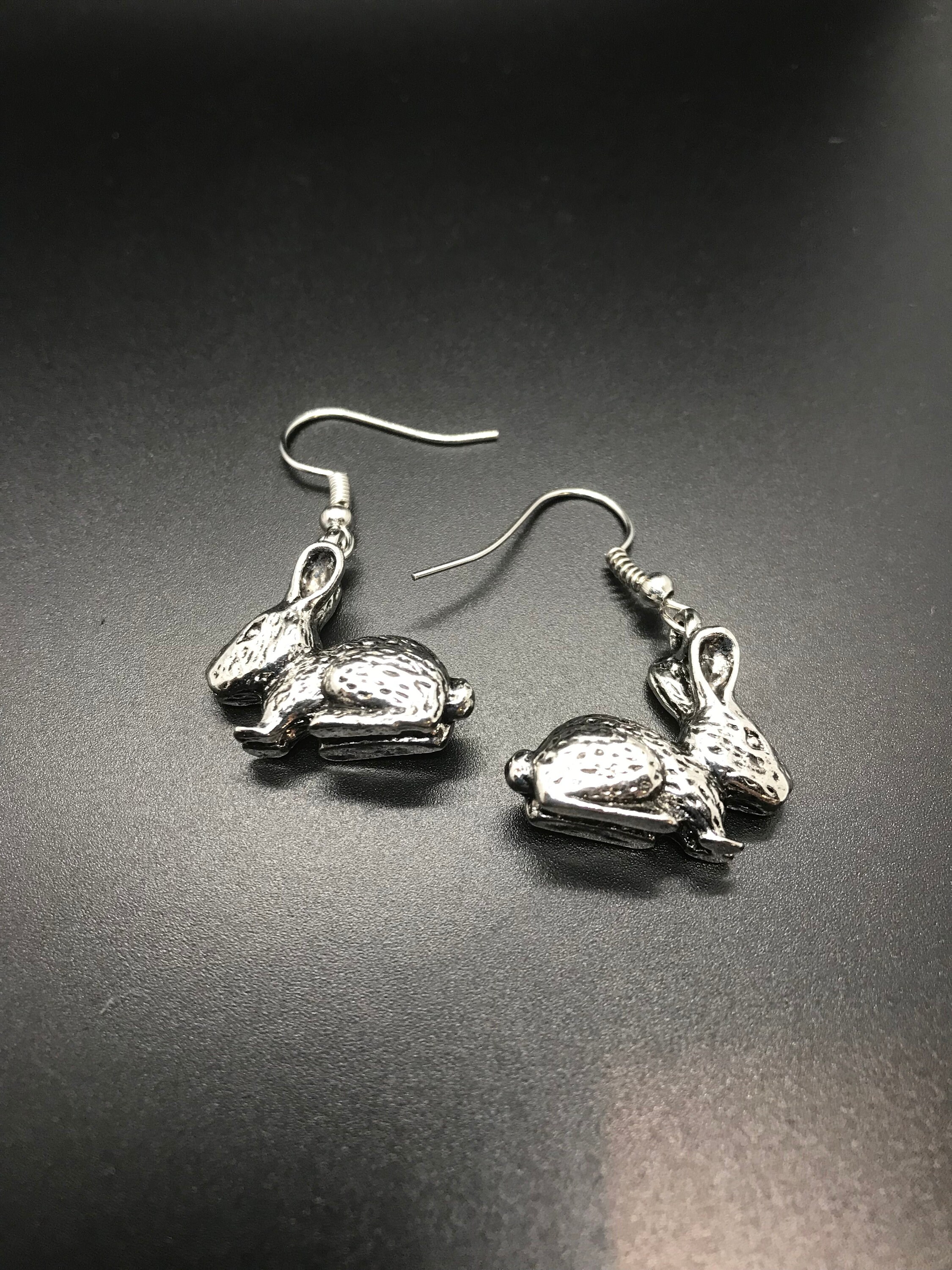 AzuAMBUSH BUNNY CHARM EARRING イヤリング Bunny Charm Earrings - Etsy