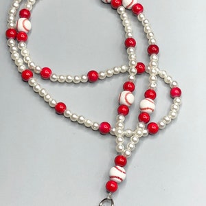 Baseball lanyard