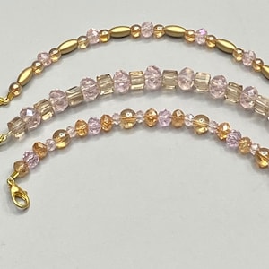 Gold and pink medical replacement band