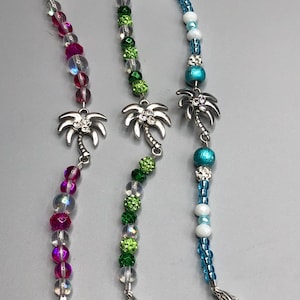 Palm tree medical alert band