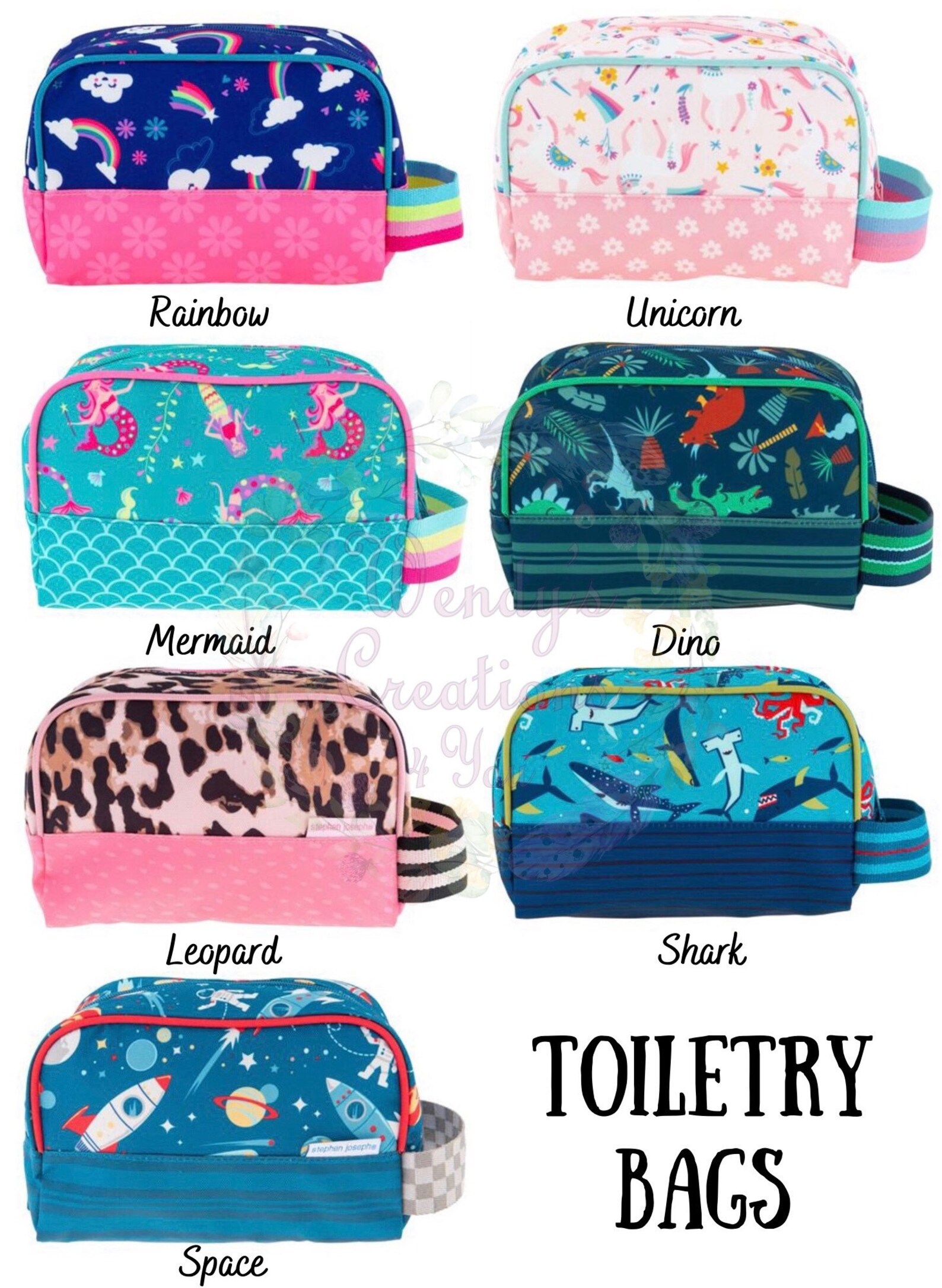 Personalized Toiletry Bags Stephen Joseph Toiletry Bags Etsy