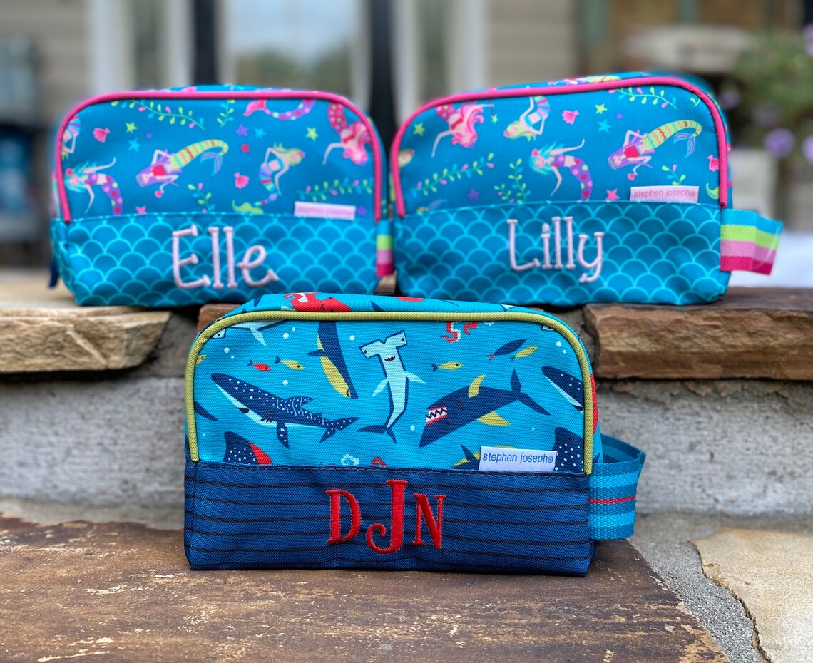 Personalized Toiletry Bags Stephen Joseph Toiletry Bags Etsy