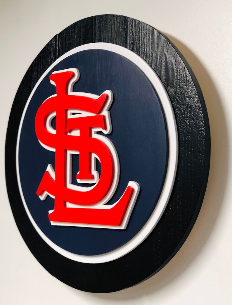 Custom 3D St. Louis Cardinals Logo Sign | Etsy