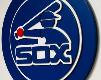 White Sox Wood Sign