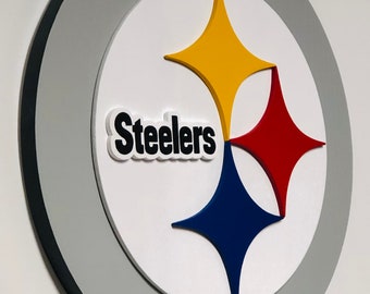 Pittsburgh Steelers Wooden Sign