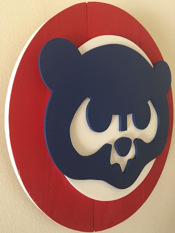 Chicago Cubs Logo Stencil - Carinewbi