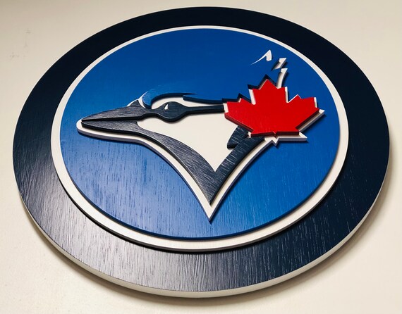 3d Custom Toronto Blue Jays Wooden Sign Etsy