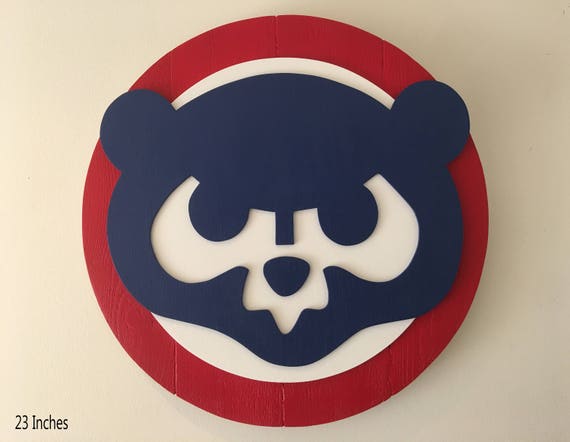 Chicago Cubs Logo Stencil - Carinewbi