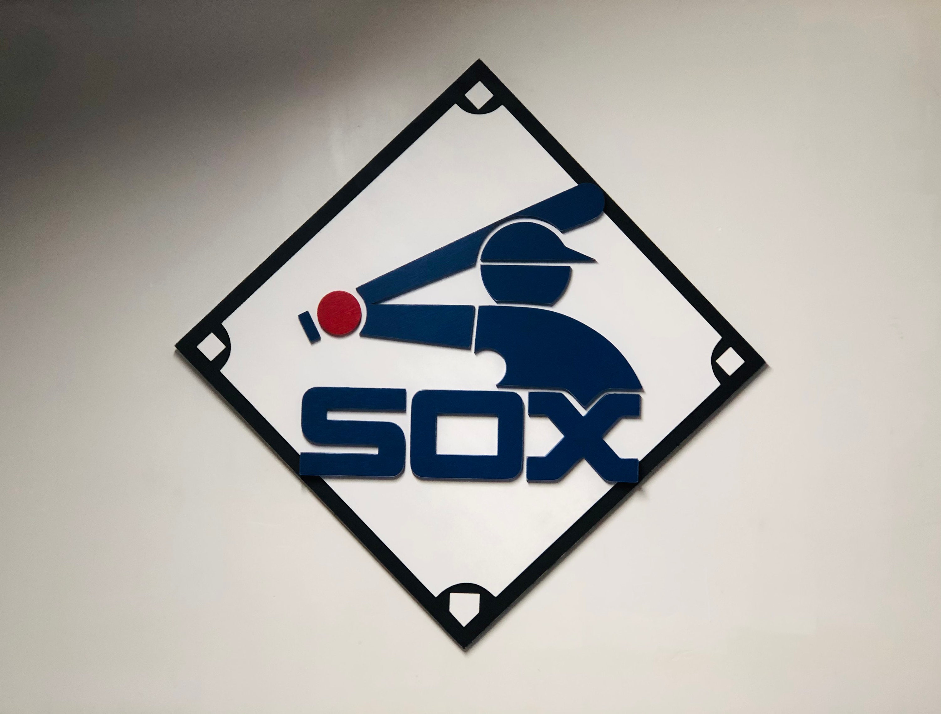 White Sox Vintage 3D Wood Sign 
