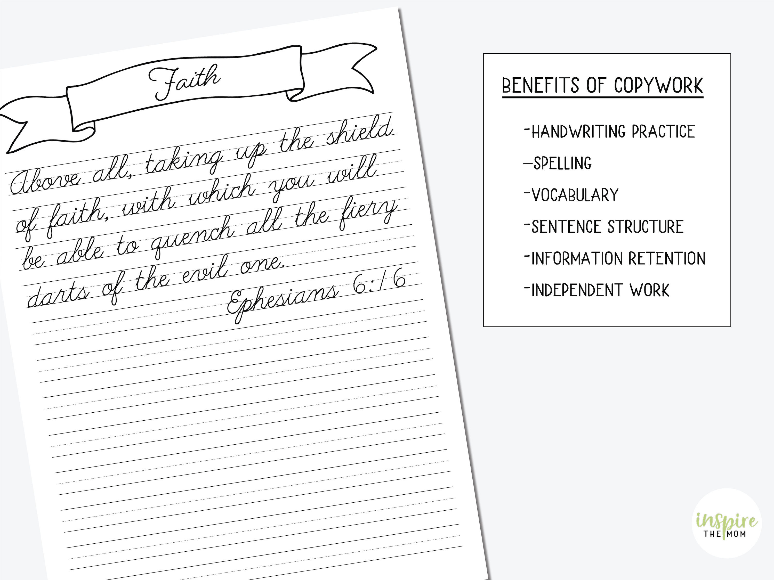 Handwriting Practice Pads - Grade: 2nd-4th - Christian Liberty