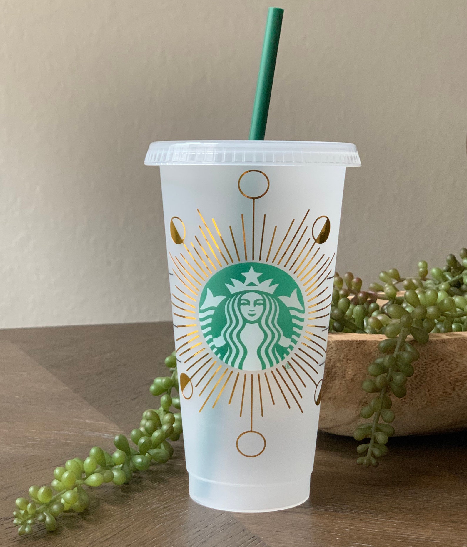 Moon Phase Starbucks Cup Moon Cup Reusable Starbucks Cup Etsy UK