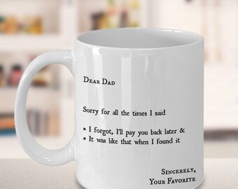 Funny dad mug | Funny father mug | Coffee mug for dad | Funny mugs for dad | Funny dad coffee mug | Funny mug for dad | Coffee cup for dad