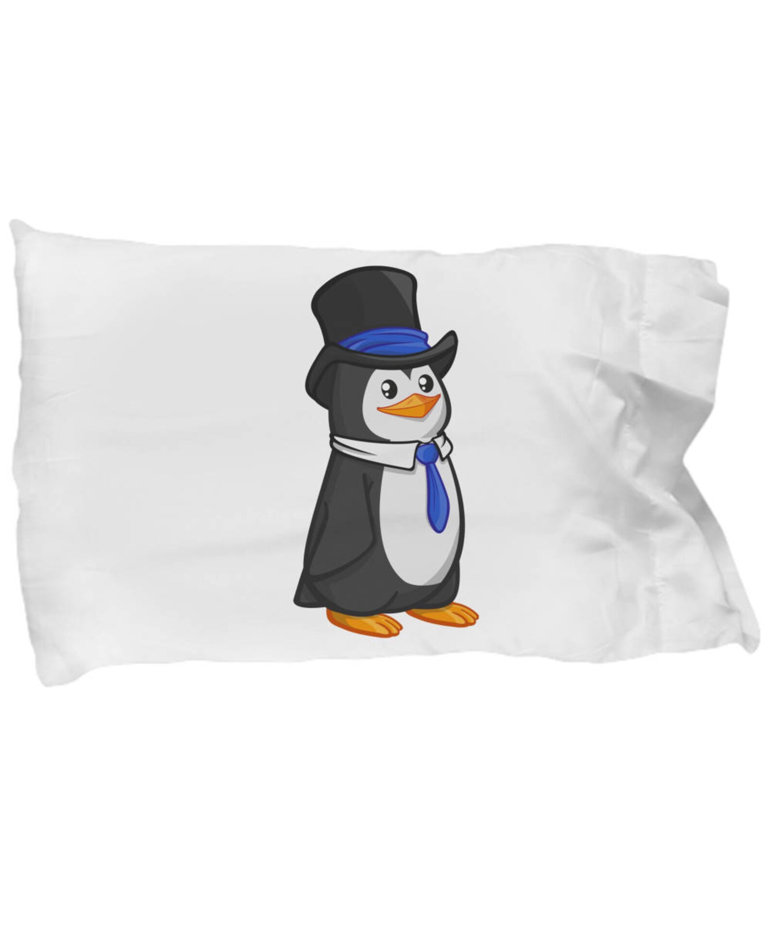 Penguin Pillowcase for Kids Room Pillow Cover for Boys and Etsy