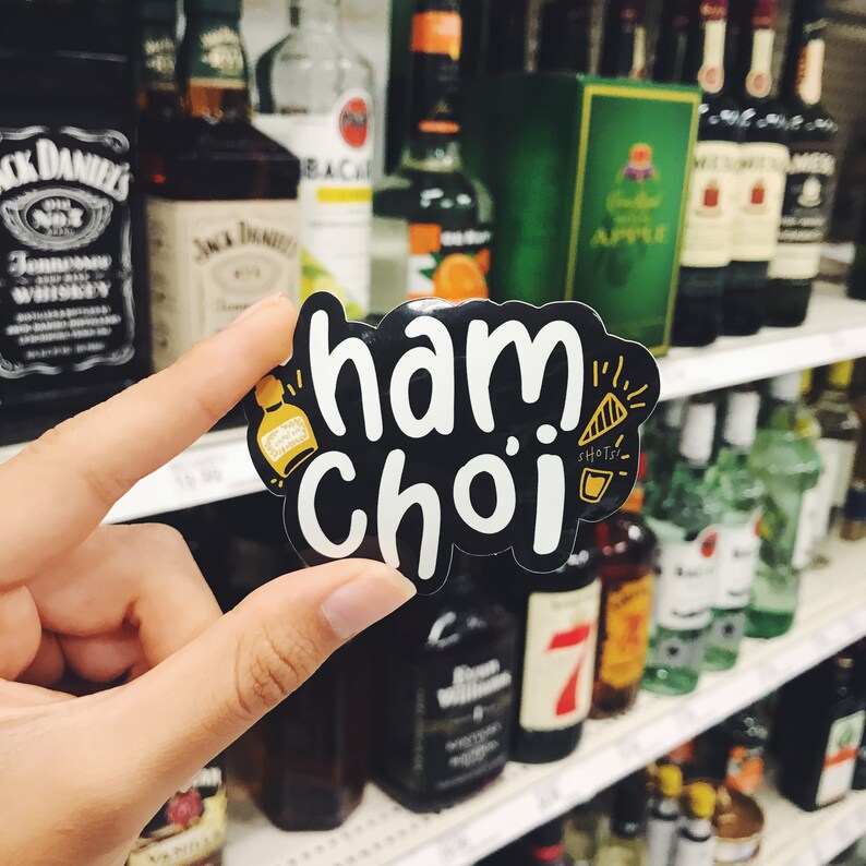 Vietnamese Phrase Stickers Ham Choi Ham Ve Ham An Ham Etsy
