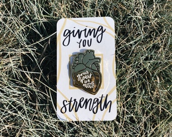 Your Heart is a Muscle Pin