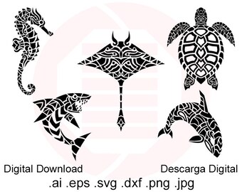 Download Tribal Animals Svg Etsy