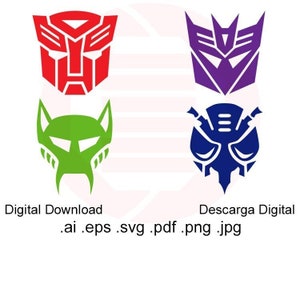 Transformers Symbol Etsy Israel
