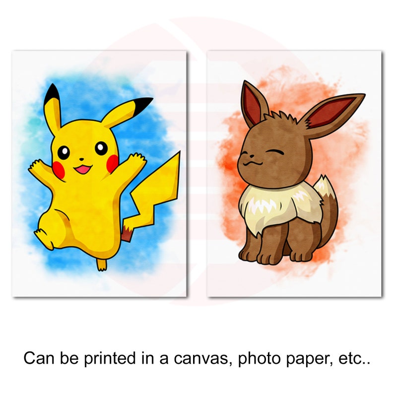Pokemon Print Pokemon Printable Artwork Pokemon Nursery Room Pokemon