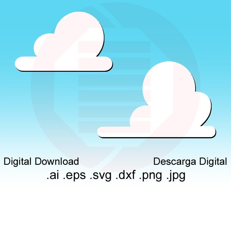 Toy story cloud SVG Disney SVG clipart Andys room decor cut Etsy