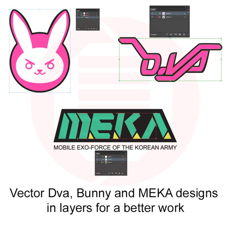 Download Overwatch DVA SVG D.VA bunny vector symbols clipart ...