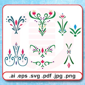 Elsa Anna dress girl shirt SVG vector cut files printable clipart birthday themed party diy costume girls cosplay template Bodice coronation