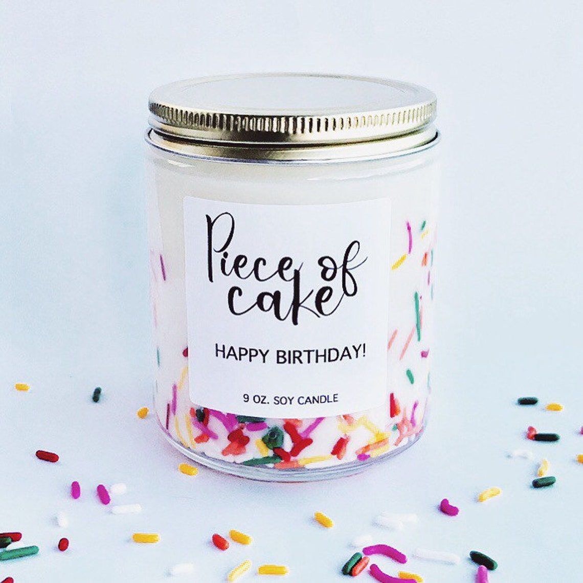 Birthday Candle. Confetti Cake Candle. Best Birthday Gifts. Etsy