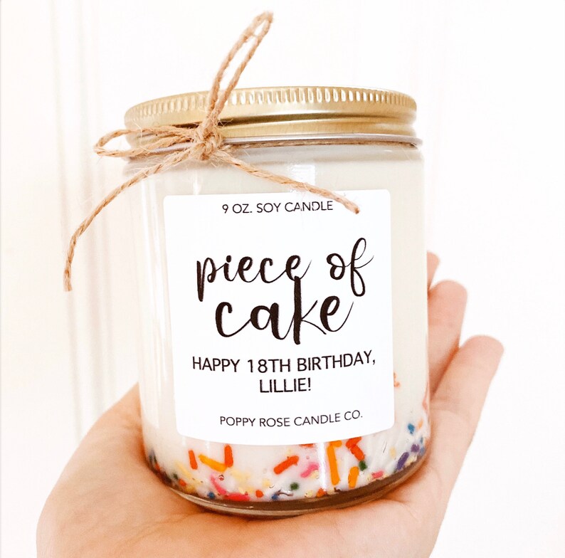 Birthday Candle. Confetti Cake Candle. Best Birthday Gifts. Etsy