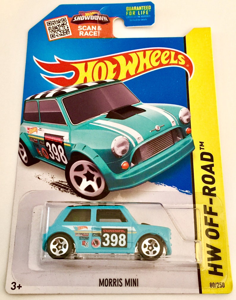 Hot Wheels Morris Mini 80250 Hw Off Road Rare Free Etsy