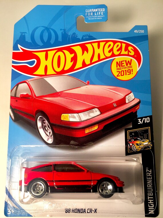 hot wheels honda crx 88