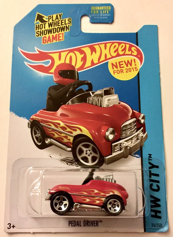 This is the very Rare Hot Wheels Custom Pedal Driver #74/250 HW City This i...