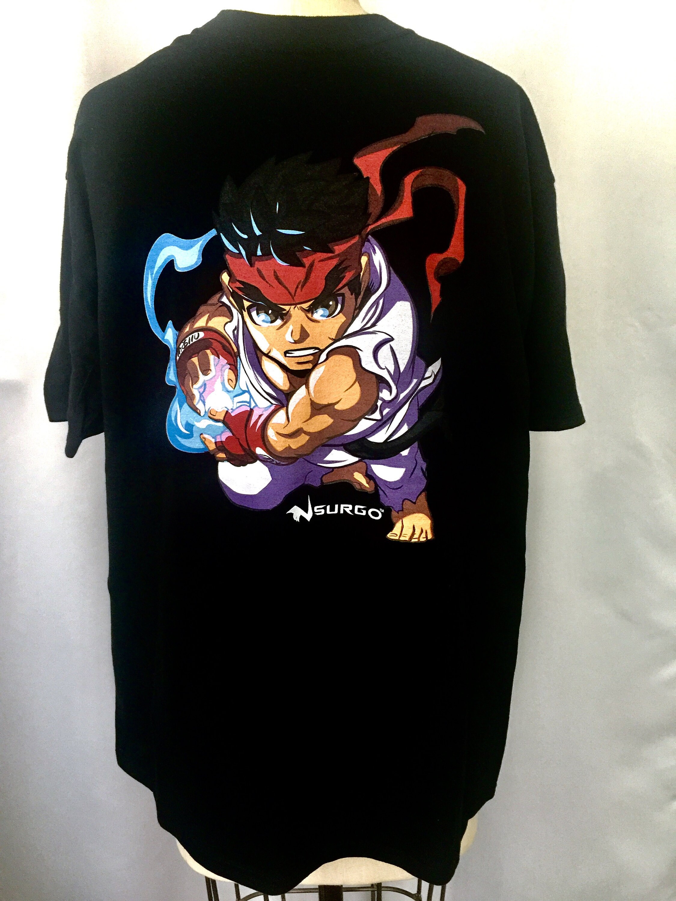 Street Fighter Limited edition Ryu tee shirt Art by Etsy