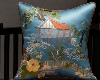 Nouveau Chinois Greeting Calligraphie Oreiller Housse De Coussin l492p Nouveau Chinois Greeting Calligraphie Oreiller Housse De Coussin l492p
